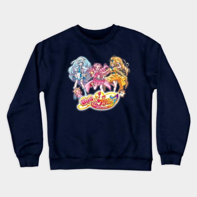 Hugtto! PreCure Crewneck Sweatshirt by myprofanity